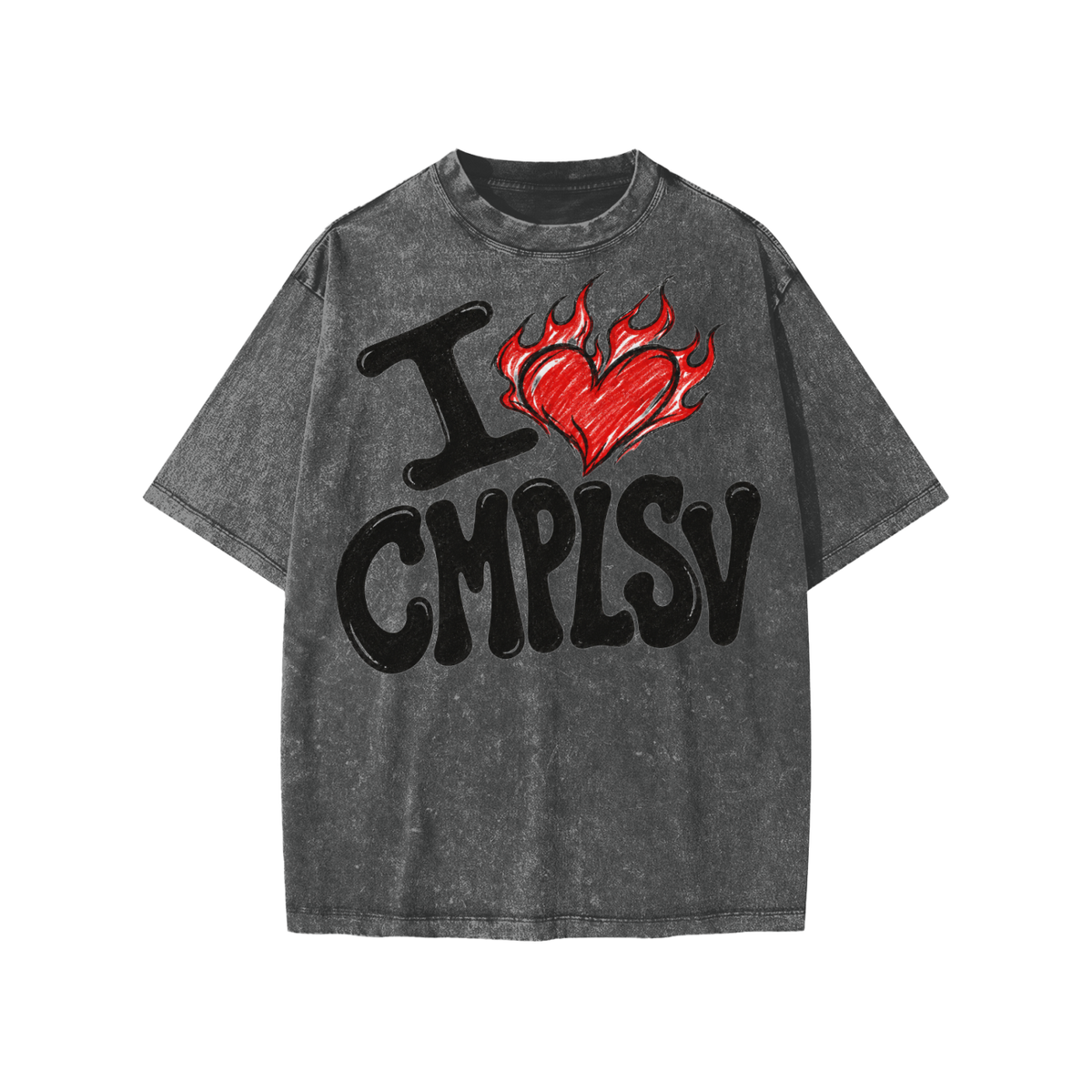 I <3 CMPLSV T-SHIRT