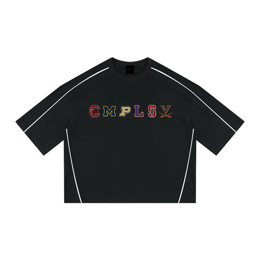 CMPLSV COLLEGIATE PIPING T-SHIRT