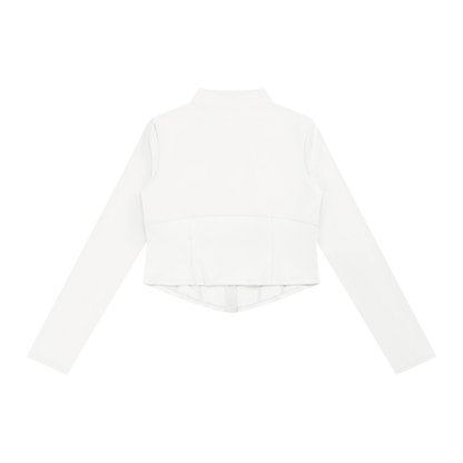 WOMENS SLIM FIT FULL-ZIP YOGA JACKET