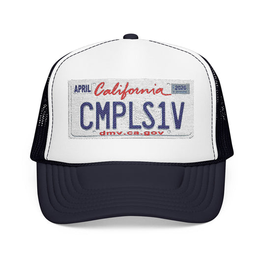 CMPLS1V CALIFORNIA TRUCKER HAT