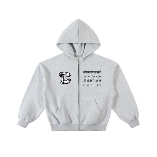 DIVERSITY FLEECE ZIP HOODIE