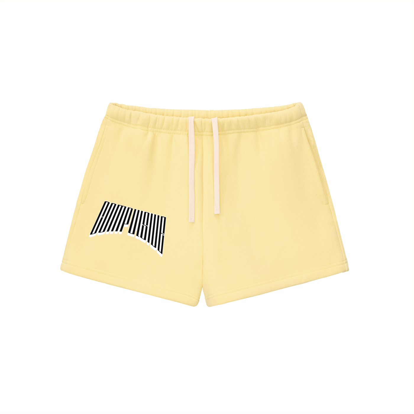 WOMENS LOGO DRAWSTRING SWEATSHORTS