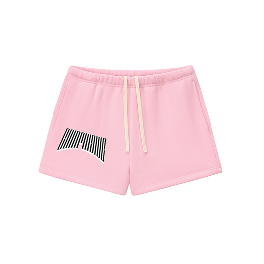 WOMENS LOGO DRAWSTRING SWEATSHORTS