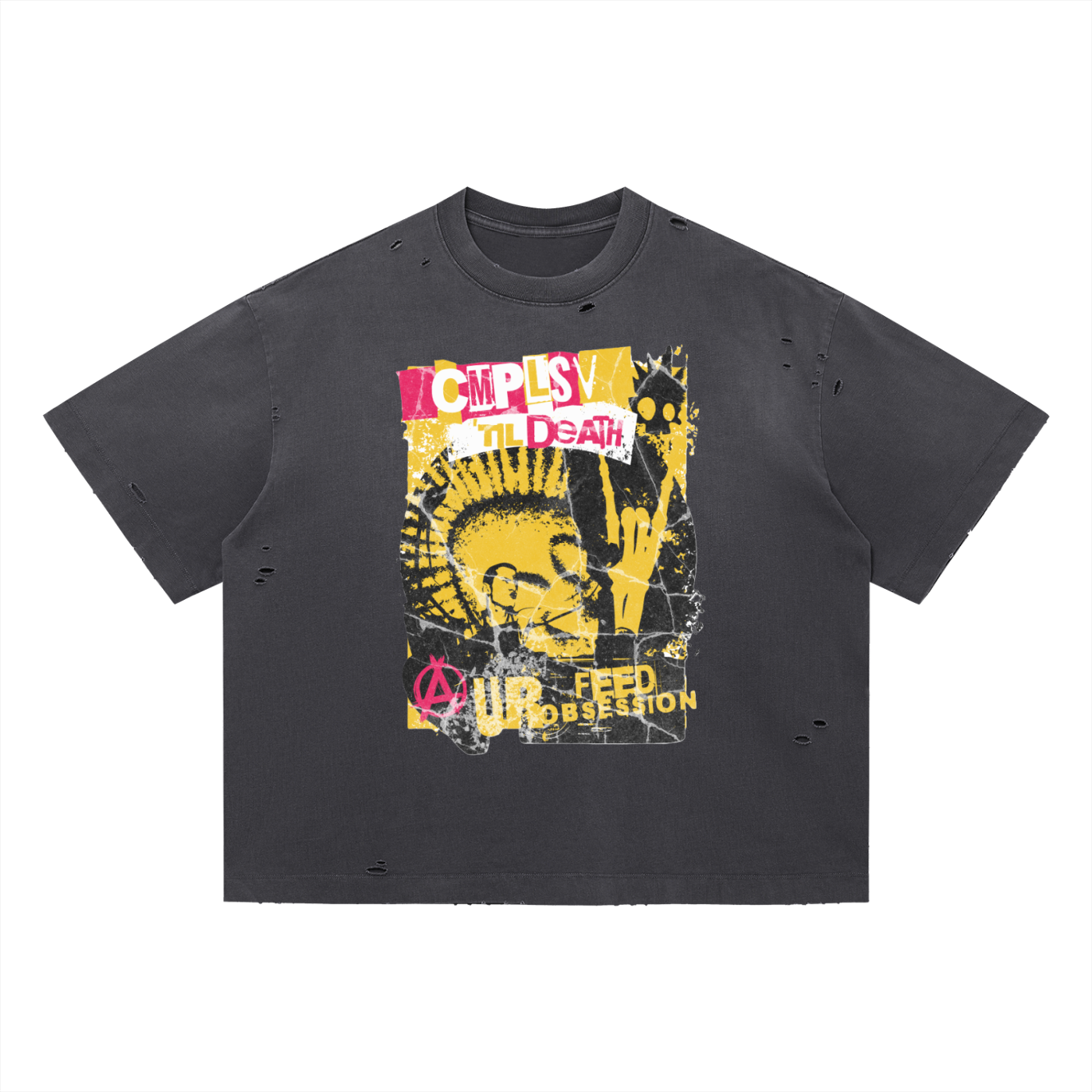 TIL' I DIE OVERSIZED T-SHIRT