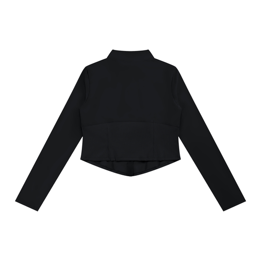 WOMENS SLIM FIT FULL-ZIP YOGA JACKET