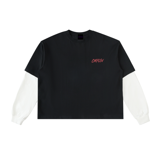 SINISTER HOUND LAYERED T-SHIRT