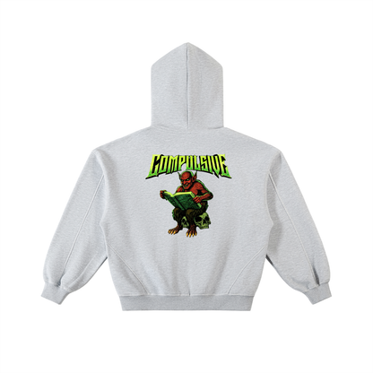 VERY COMPELLING ZIP HOODIE