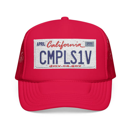 CMPLS1V CALIFORNIA TRUCKER HAT