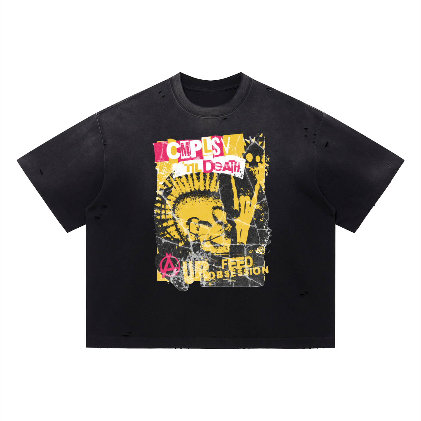 TIL' I DIE OVERSIZED T-SHIRT