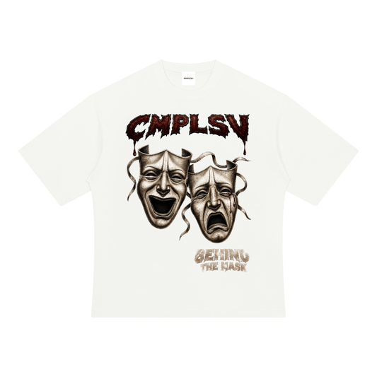 BEHIND THE MASK OVERSIZED T-SHIRT