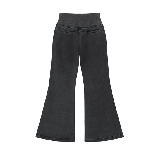 WOMENS FLARED FLEECE SWEATPANTS
