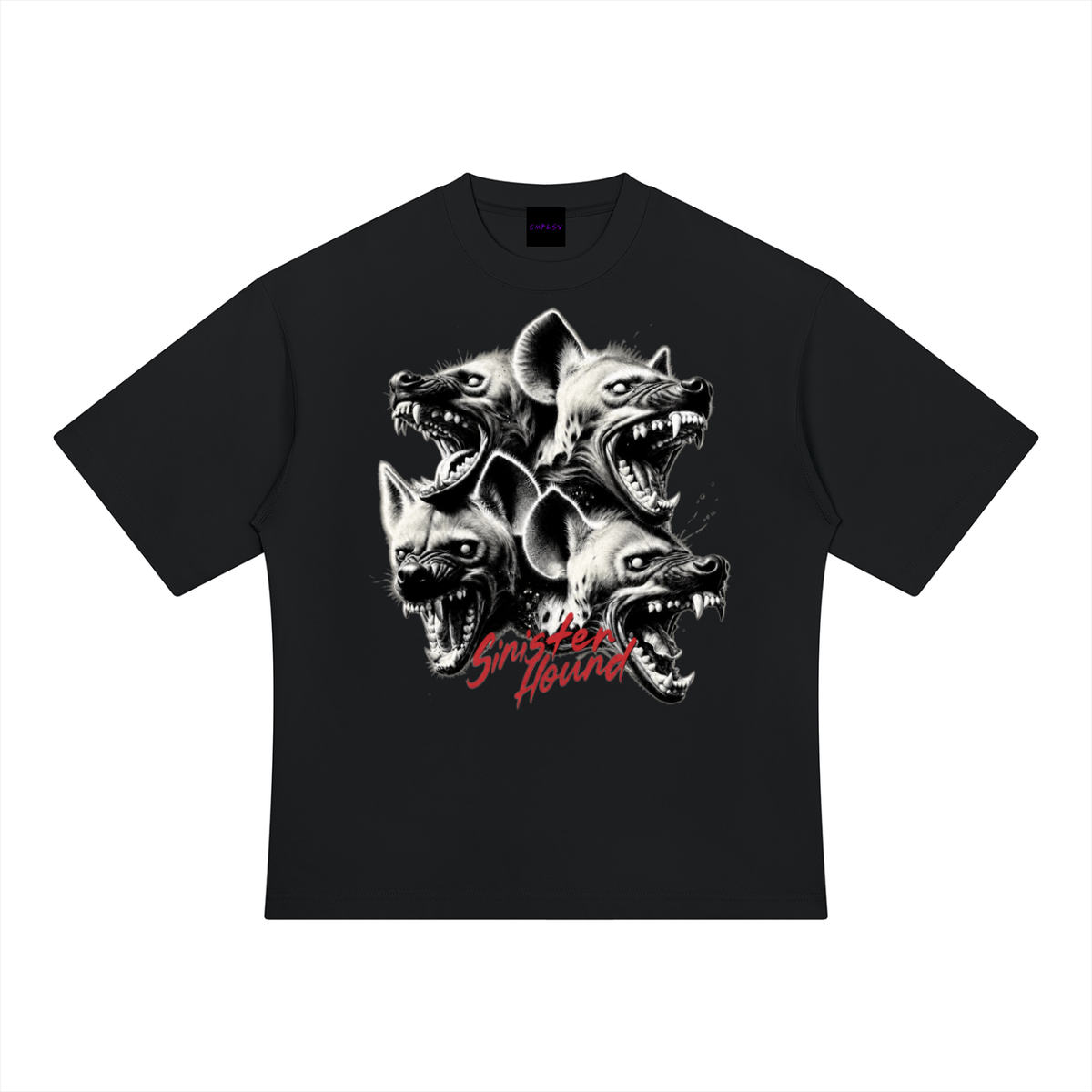 SINISTER HOUND OVERSIZED T-SHIRT