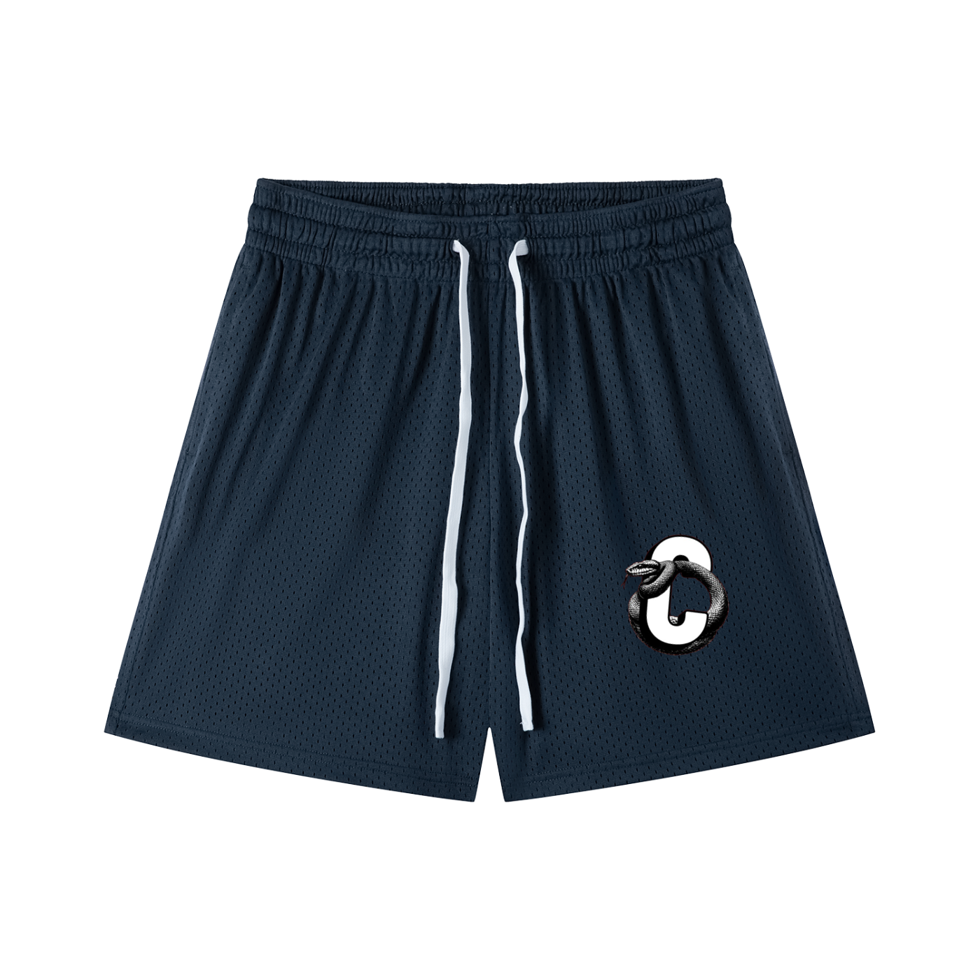 LOGO DRAWSTRING MESH SHORTS