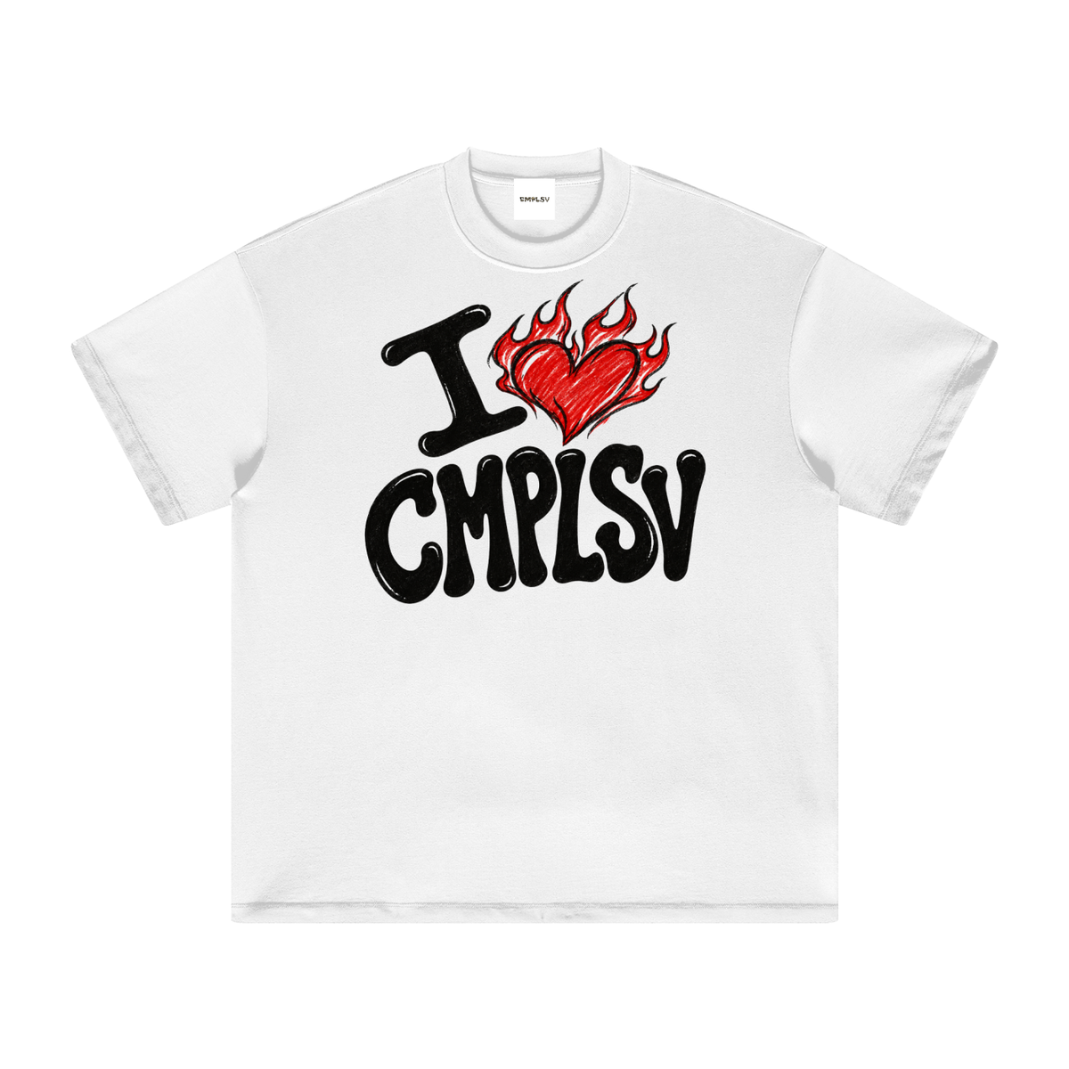 I <3 CMPLSV T-SHIRT