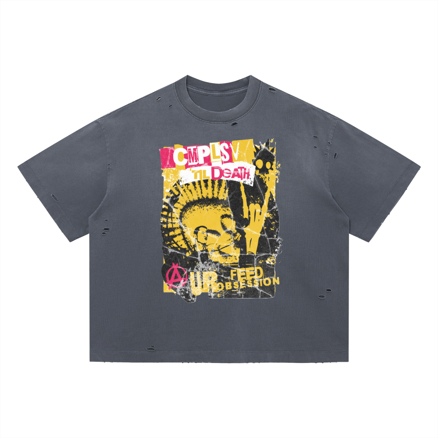 TIL' I DIE OVERSIZED T-SHIRT