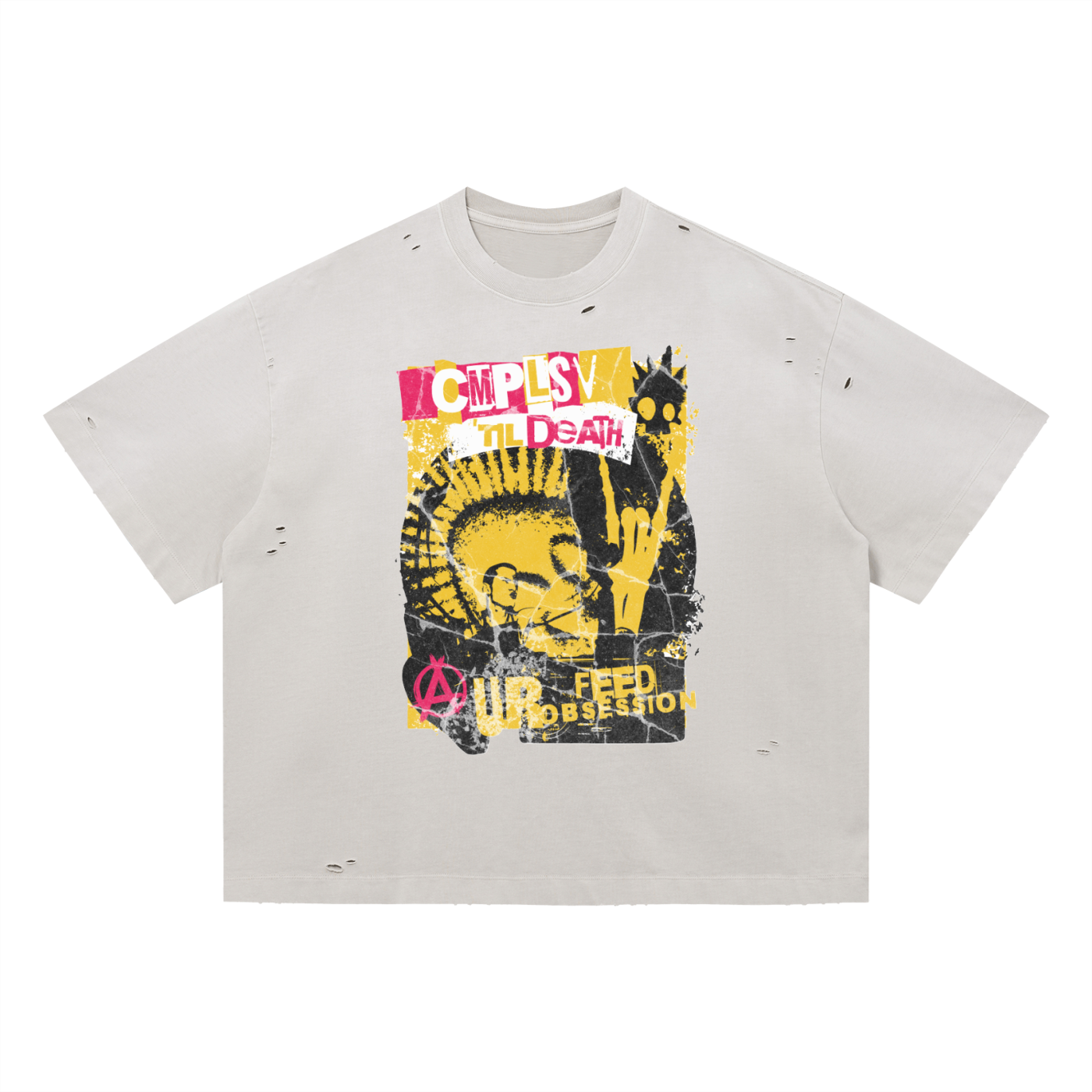 TIL' I DIE OVERSIZED T-SHIRT