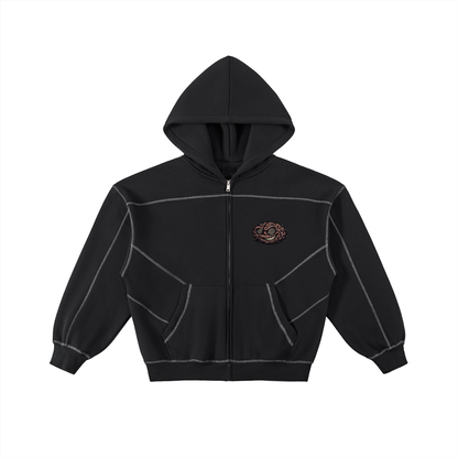 VERY COMPELLING ZIP HOODIE