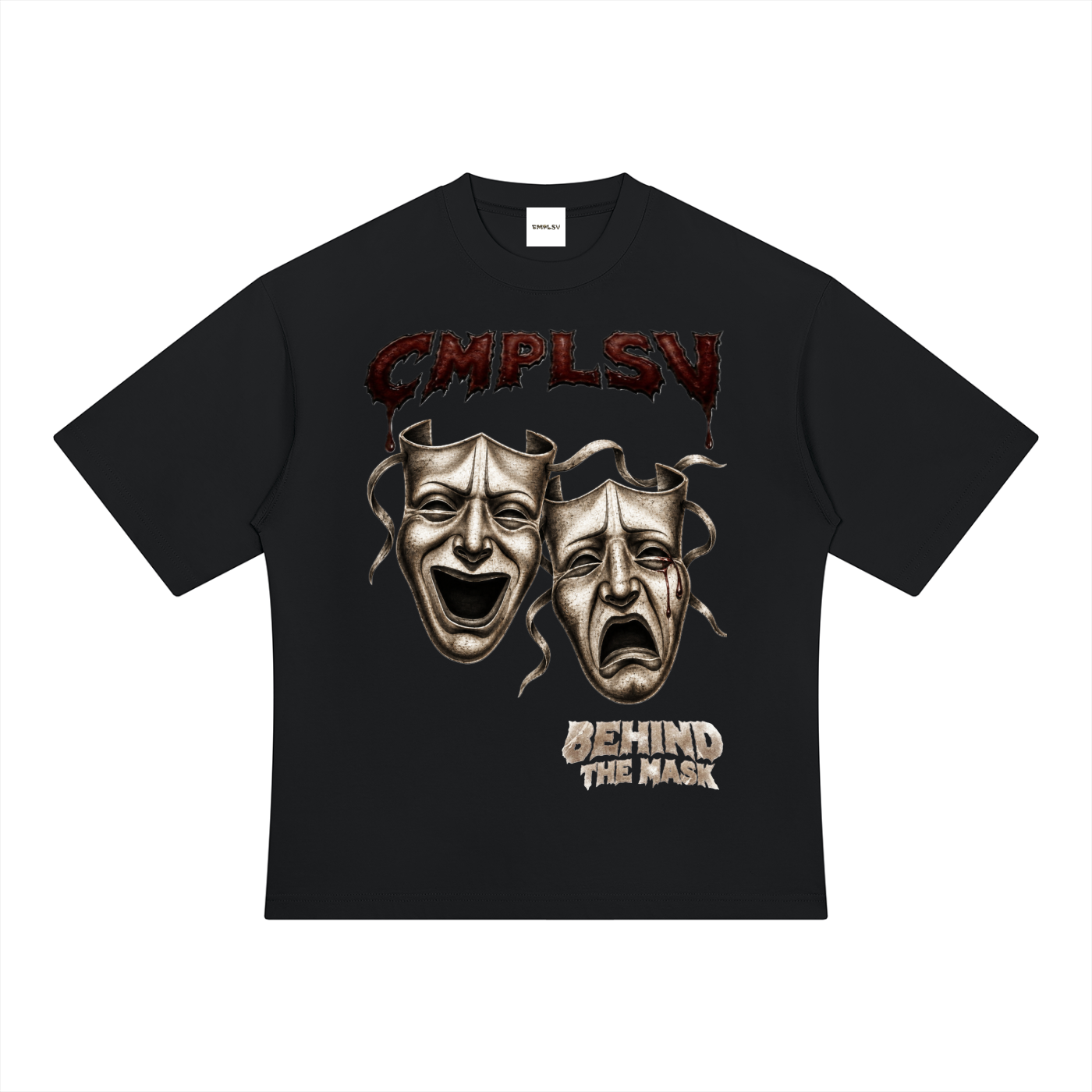 BEHIND THE MASK OVERSIZED T-SHIRT