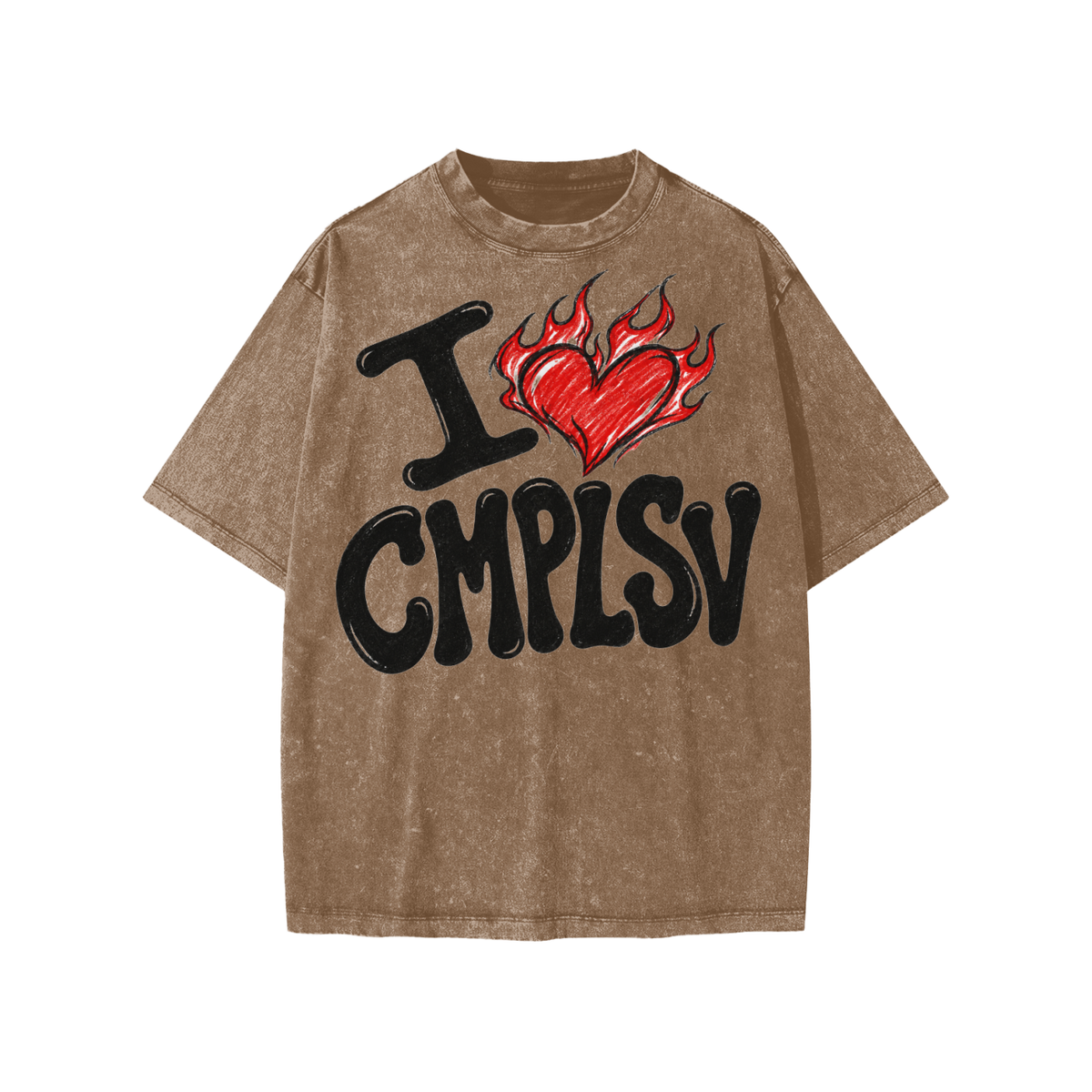 I <3 CMPLSV T-SHIRT