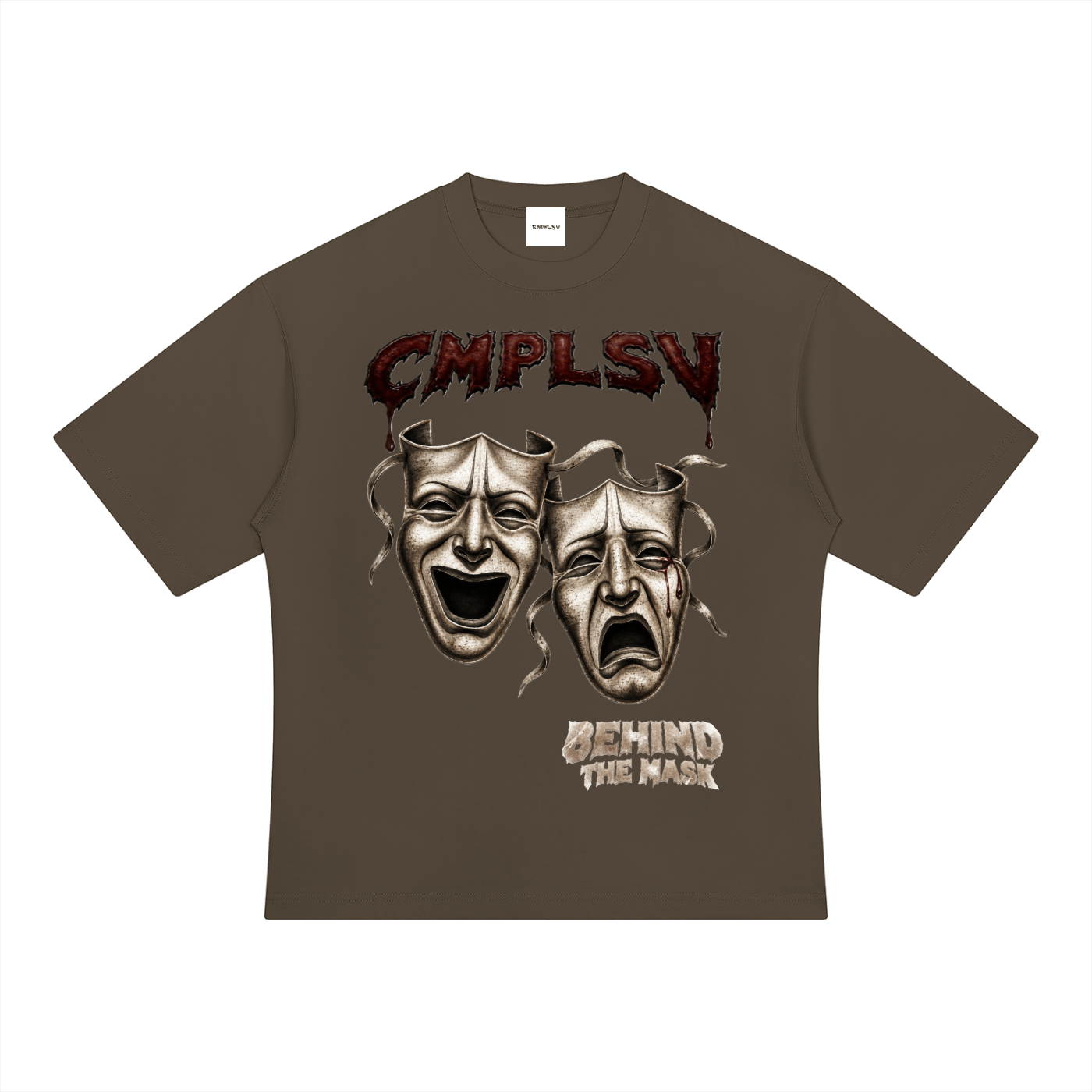 BEHIND THE MASK OVERSIZED T-SHIRT