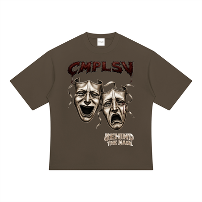 BEHIND THE MASK OVERSIZED T-SHIRT