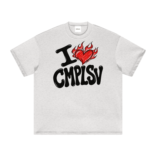 I <3 CMPLSV T-SHIRT
