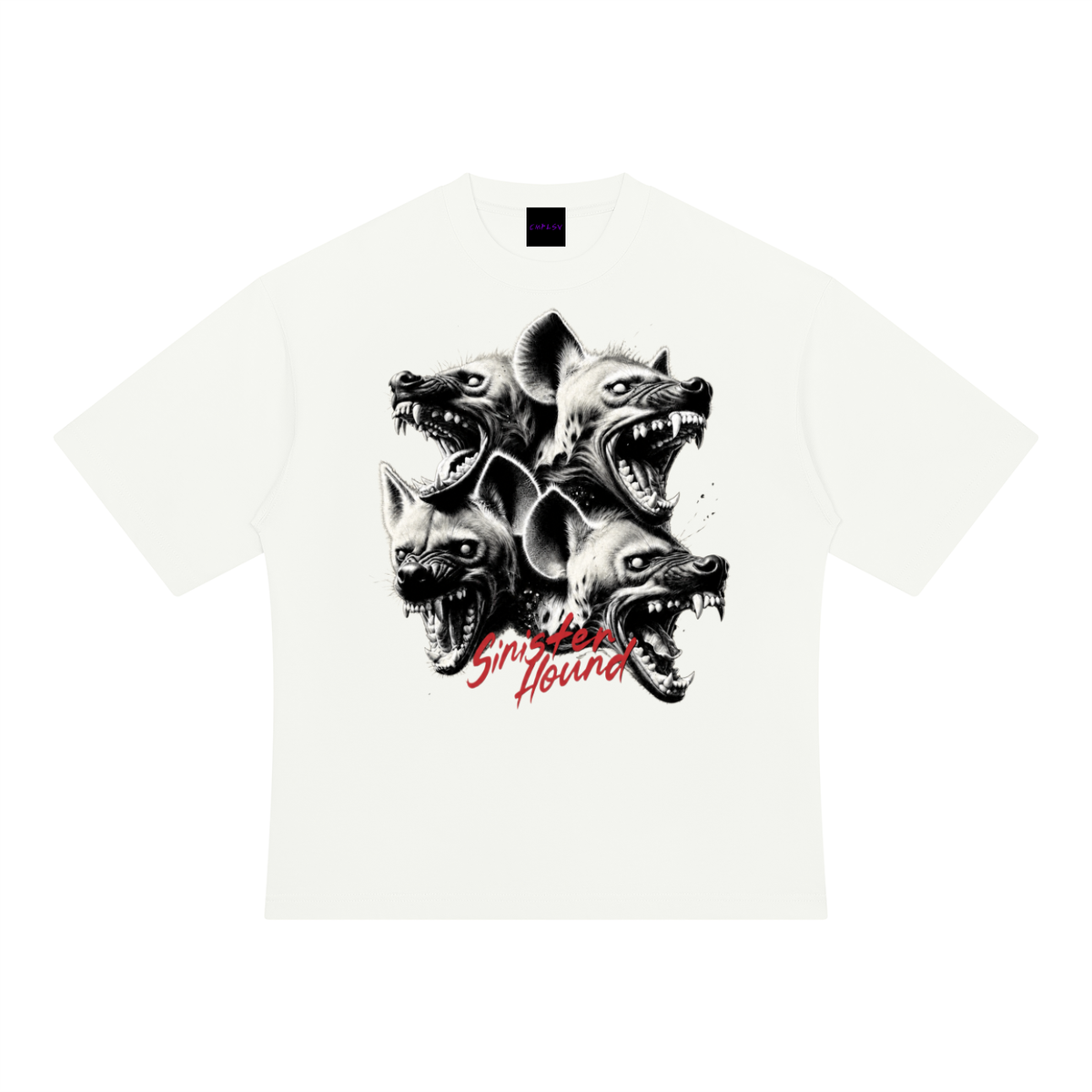 SINISTER HOUND OVERSIZED T-SHIRT
