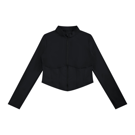 WOMENS SLIM FIT FULL-ZIP YOGA JACKET